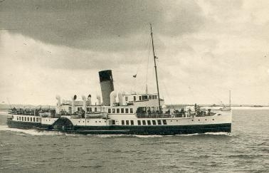 Paddle steamer