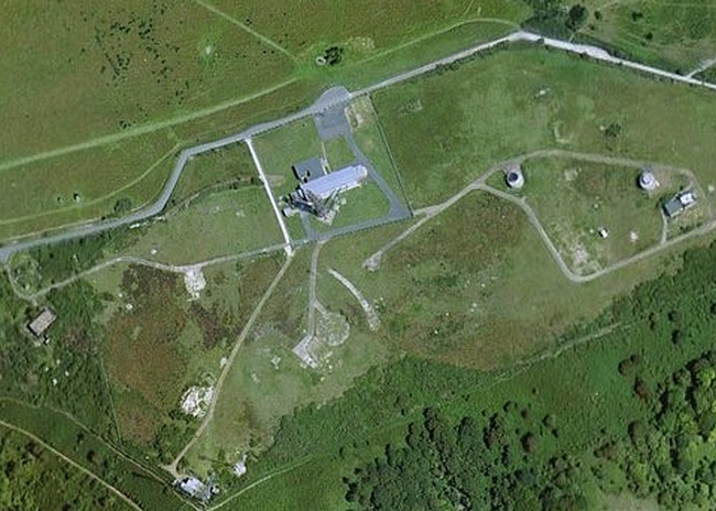 Google Earth picture of the topsite in 2005